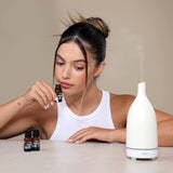 Cliganic cilantro aceite esencial - difusor listo para ambientar espacios.