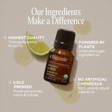 Cliganic lima, ingredientes puros certificados