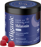 Cliganic melatonina gominolas botella: ayuda al descanso nocturno y ritmo circadiano