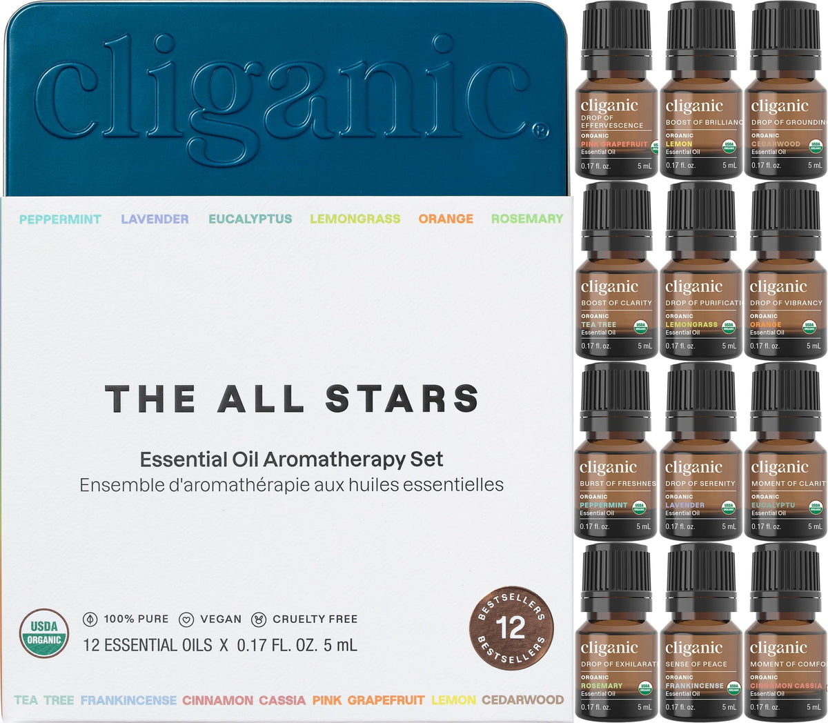 Cliganic Menta: aroma refrescante ideal para difusor y momentos de claridad