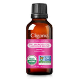 Cliganic Palmarosa: etiqueta certificada que garantiza orgánico y puro.