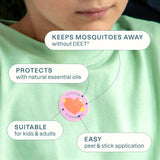 Cliganic parches positivas para niños, seguro y divertido para usar.