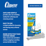 Clinere aplicacion-gotas-oreja: aplica gotas y genera espuma para ablandar cerumen