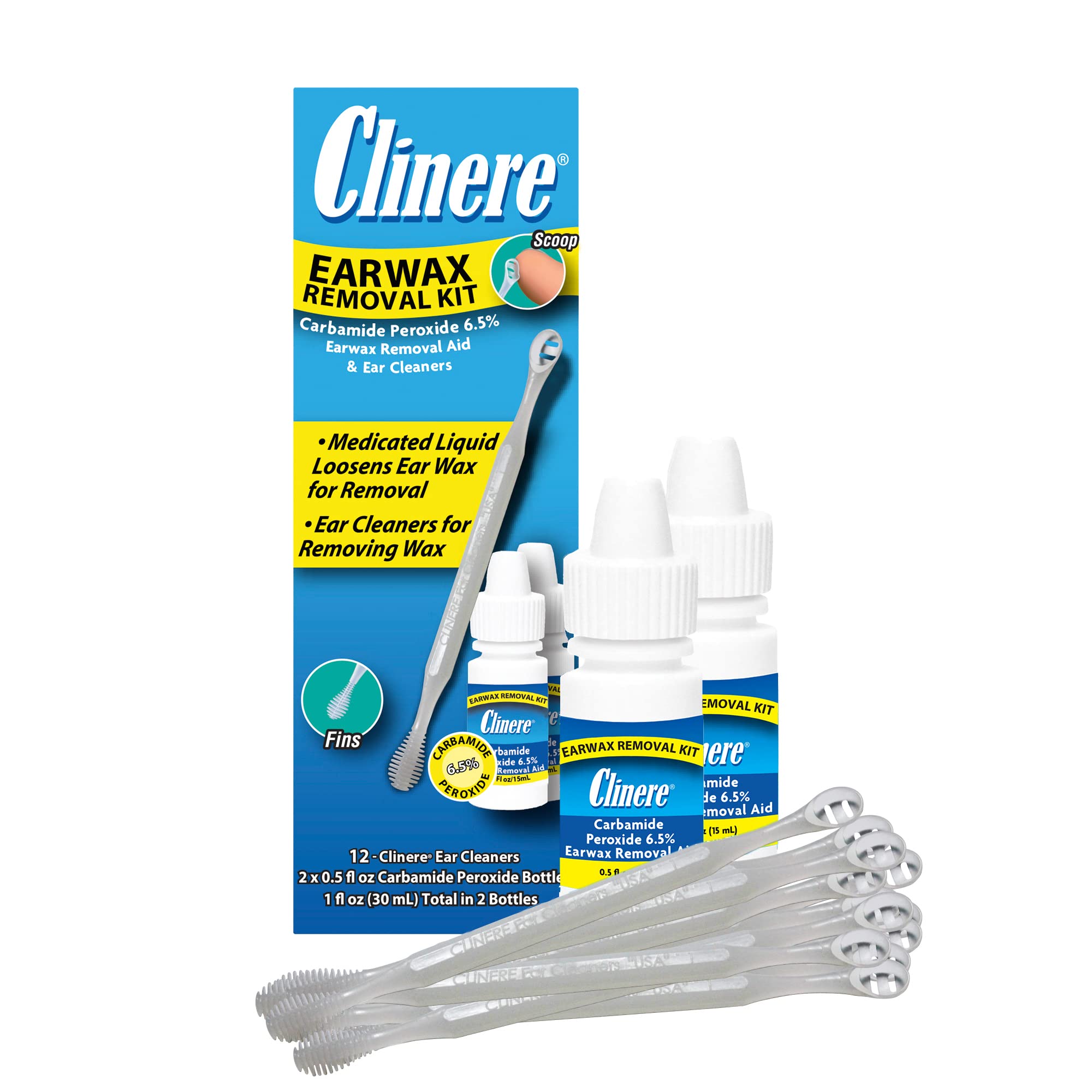 Clinere gotas-botella: ablandan cerumen suavemente para uso cómodo en casa
