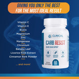 Clinical Effects Carb Resist, uso diario de cápsulas de origen vegetal