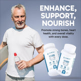 Clinical Effects Vitamina K2 + D3: cápsulas dentro del frasco para uso diario