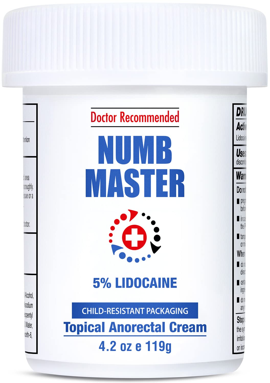 Clinical Resolution Numb Master: empaque frontal facilita identificación para la compra