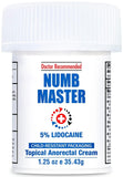 Penetración cutánea rápida gracias a la fórmula liposómica de Numb Master.