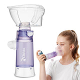Espaciador Nessi de Clinivox, frontal, ajuste cómodo para niños.