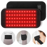 CLMTAS cinturon terapia luz roja, enfoque en 660-850 nm para relajación muscular