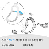 Juego de repuesto CLNRMA AirFit N30i con marco y accesorios para máscara nasal