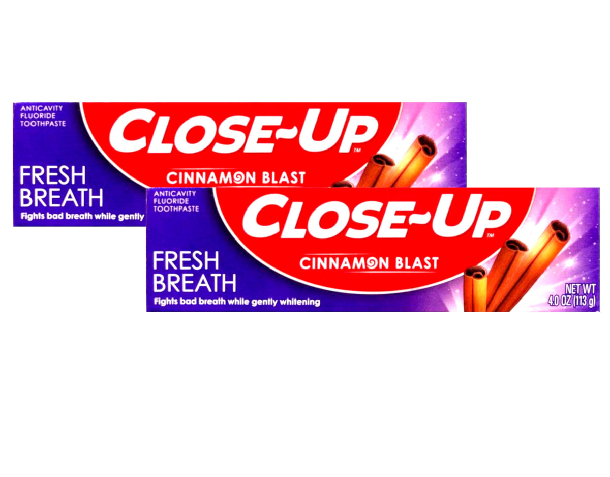 Close-Up pasta dental anti caries con canela Ultra, protección diaria