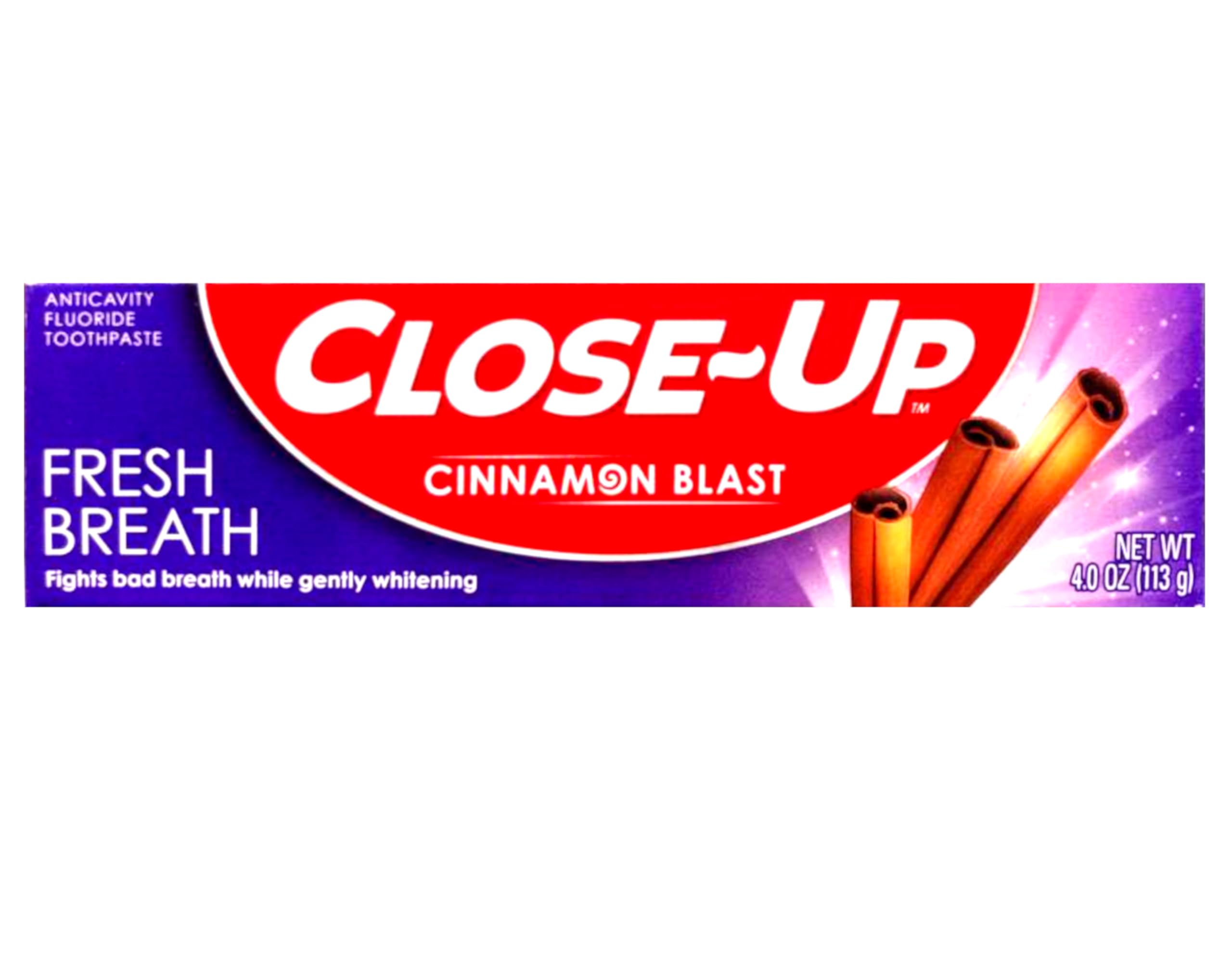 Close-Up pasta dental blanqueante canela Ultra, dientes más blancos