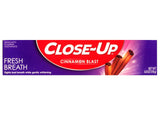 Close-Up, pasta dental canela con blanqueamiento suave para dientes.