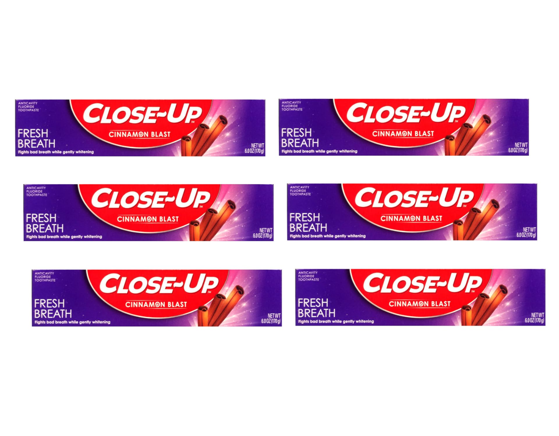 Close-Up pasta dental gel rojo con fluoruro para protección anticaries.