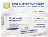 Clotrimazole crema vaginal textura: crema suave para uso diario.