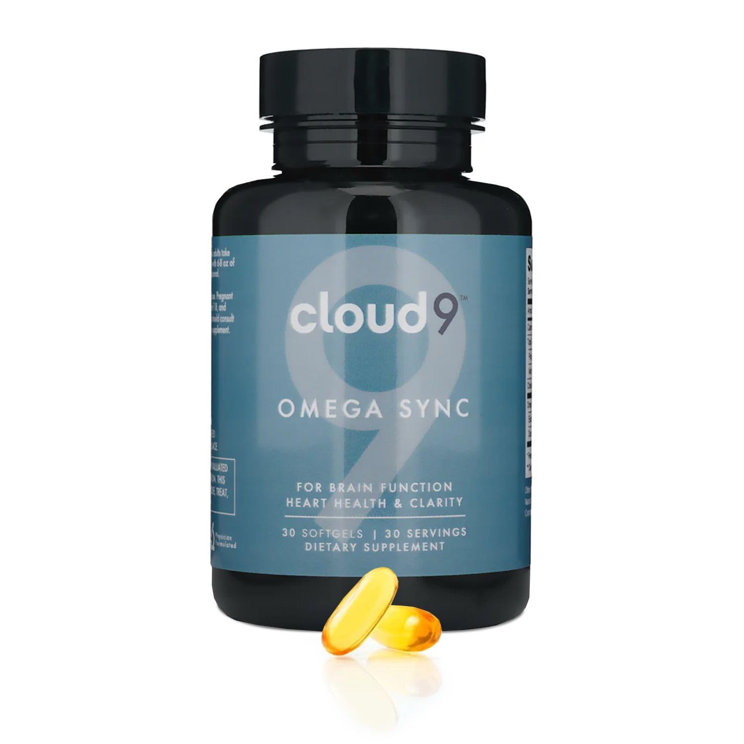 CLOUD9 BY REBOUND Omega Sync cápsulas suaves para uso diario y bienestar.
