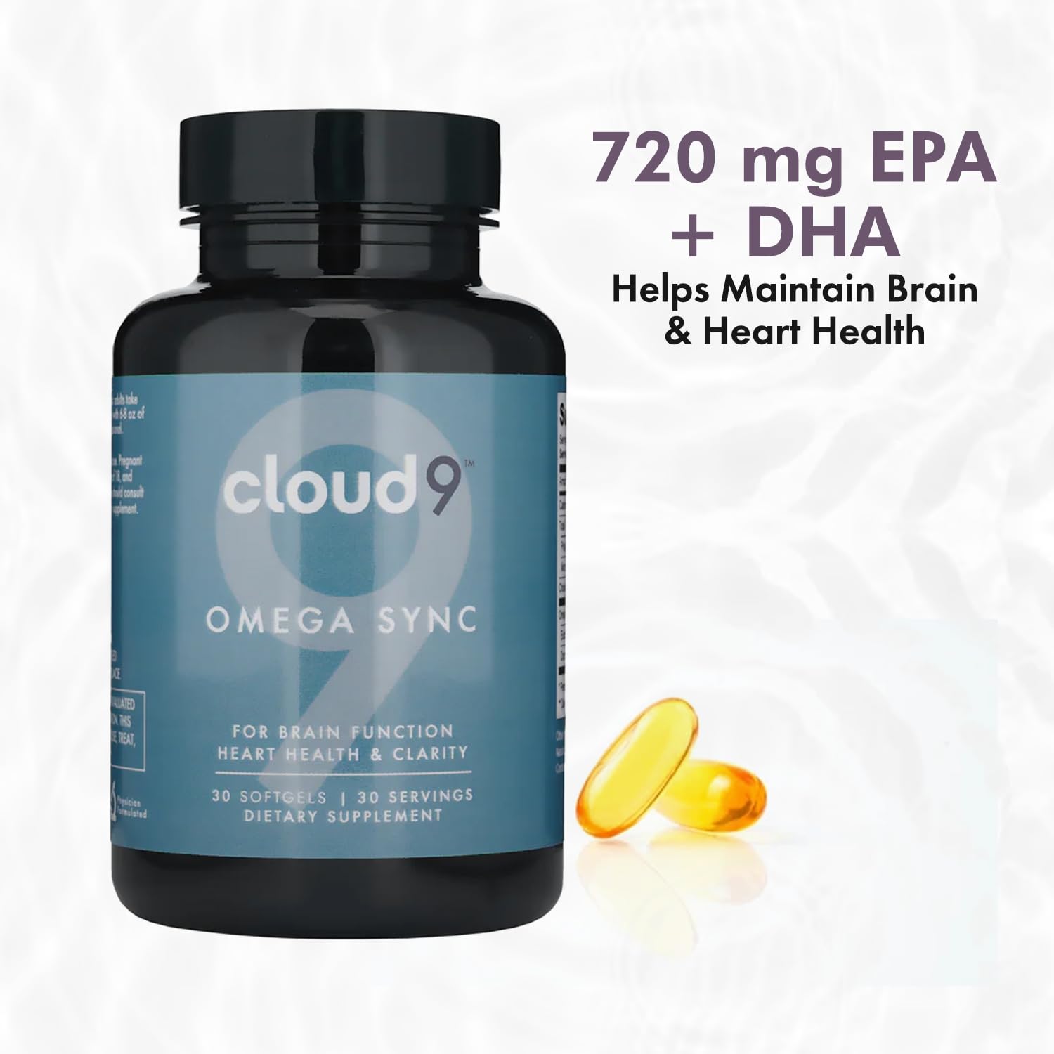 CLOUD9 BY REBOUND Omega Sync prueba de pureza en cada lote para seguridad.