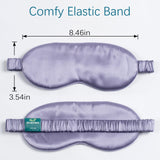 Antifaz CloudDwelling con ajuste elástico morado para dormir sin molestias