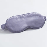 CloudDwelling antifaz de seda doble cara morada para dormir cómodo