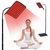 CMICE terapia de luz roja para el cuerpo, panel con soporte para uso en casa.