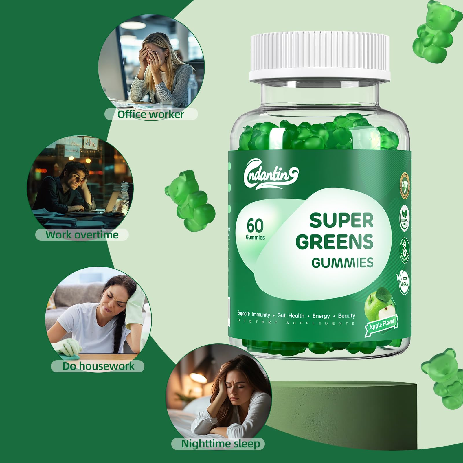 Protección inmunológica suave, gracias a antioxidantes de espirulina y cúrcuma