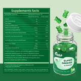 Apoyo digestivo y energía con gomitas verdes, aliados para hábitos saludables