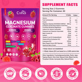 Textura masticable CNFHDI magnesio 600 mg, fácil de tomar cada día