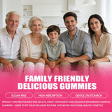Uso familiar CNFHDI magnesio 600 mg, apto para niños y adultos
