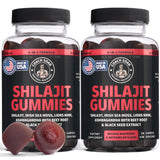 Gomitas Coach Soak Shilajit Frambuesa-Melón para energía diaria y sabor agradable.