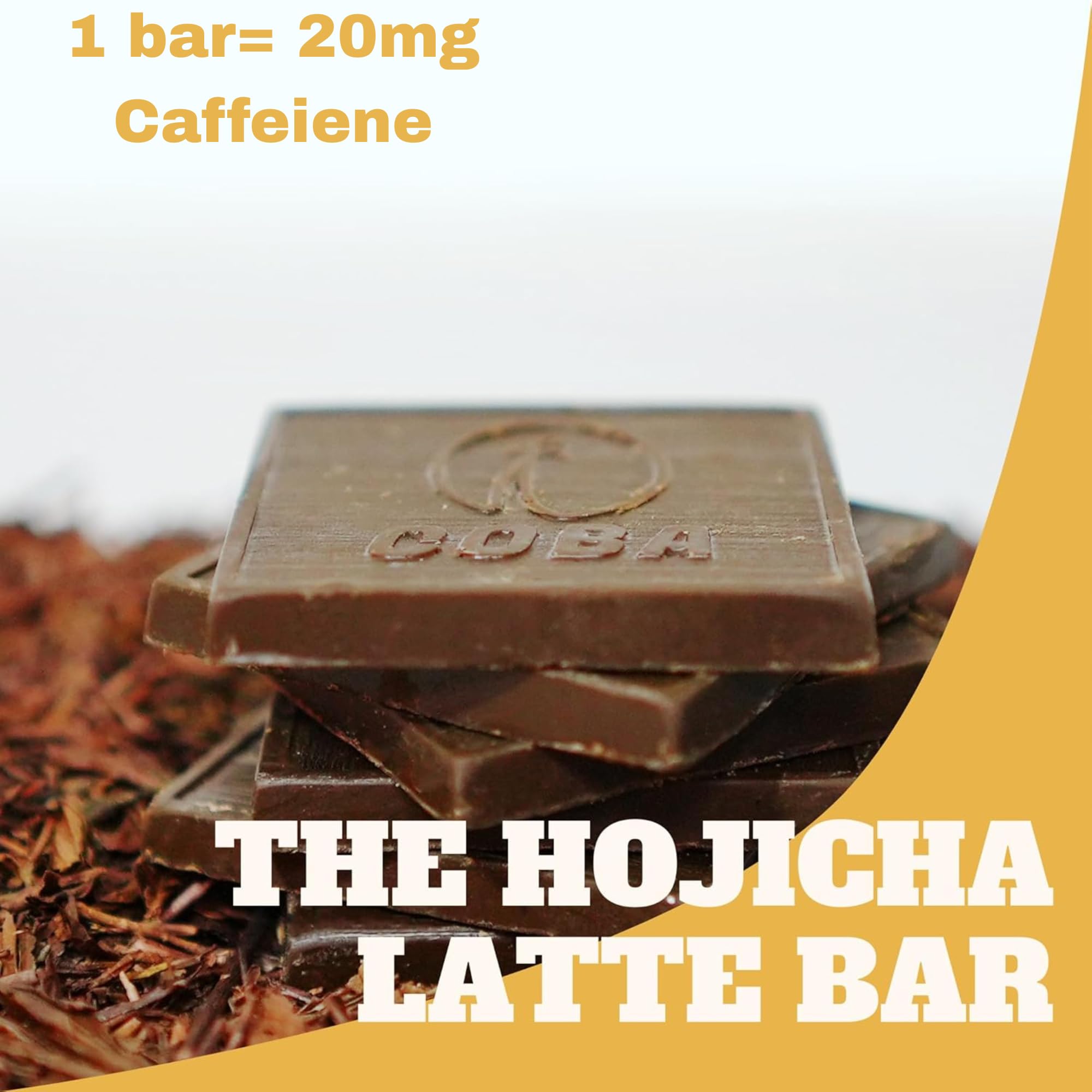 COBA barra cafeína chai ideal para pausa energizante.