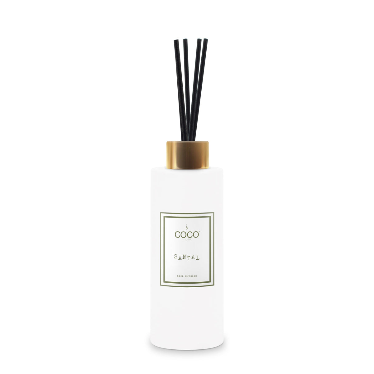 COCO by Stone: difusor-aceite Santal en botella para aroma duradero en el hogar.