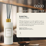 COCO by Stone: difusor-varillas bambú para un toque natural en casa.