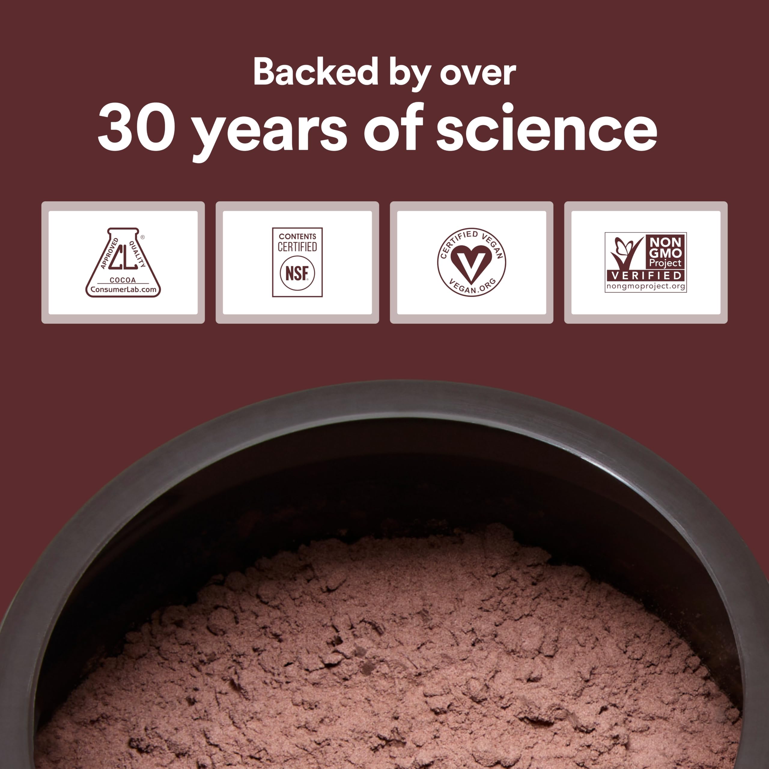 CocoaVia mezcla con café para potenciar oxígeno y circulación.