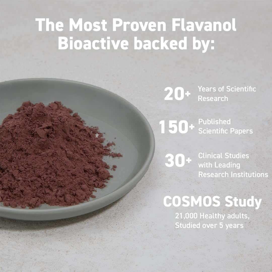 CocoaVia impulso-oxido-nittrico: representa la potencia natural para un mejor flujo.