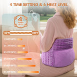 COCOBELA cinturón ajustable para espalda, manos libres durante el calor.