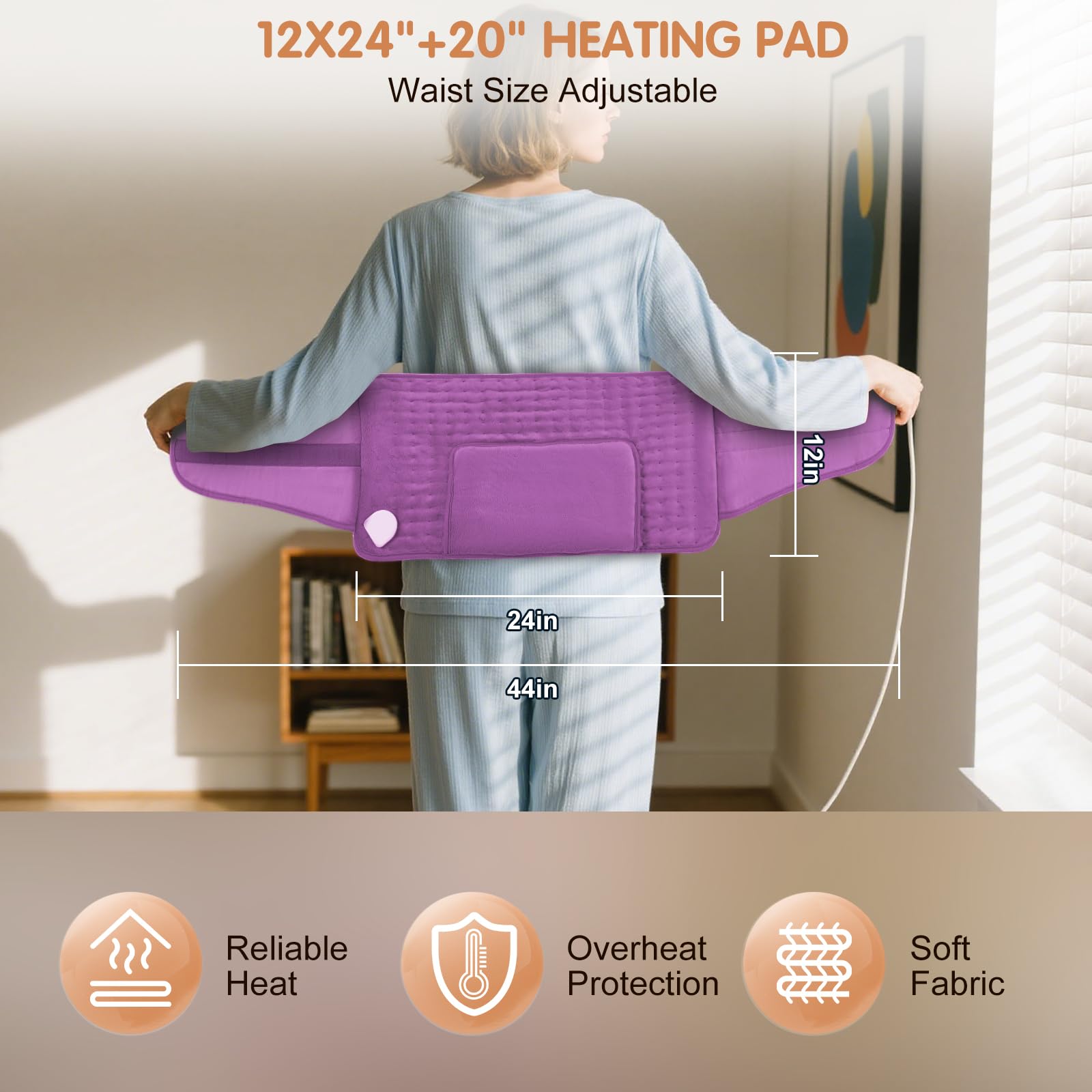 COCOBELA funda lavable para limpieza fácil sin perder rendimiento.