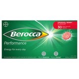 Berocca tableta efervescente frambuesa se disuelve en agua para bebida refrescante