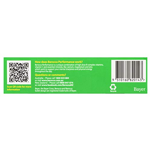 Berocca vitamina C y vitaminas B, aporte diario equilibrado