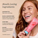 Cocoshine para dientes sensibles ofrece limpieza suave diaria.