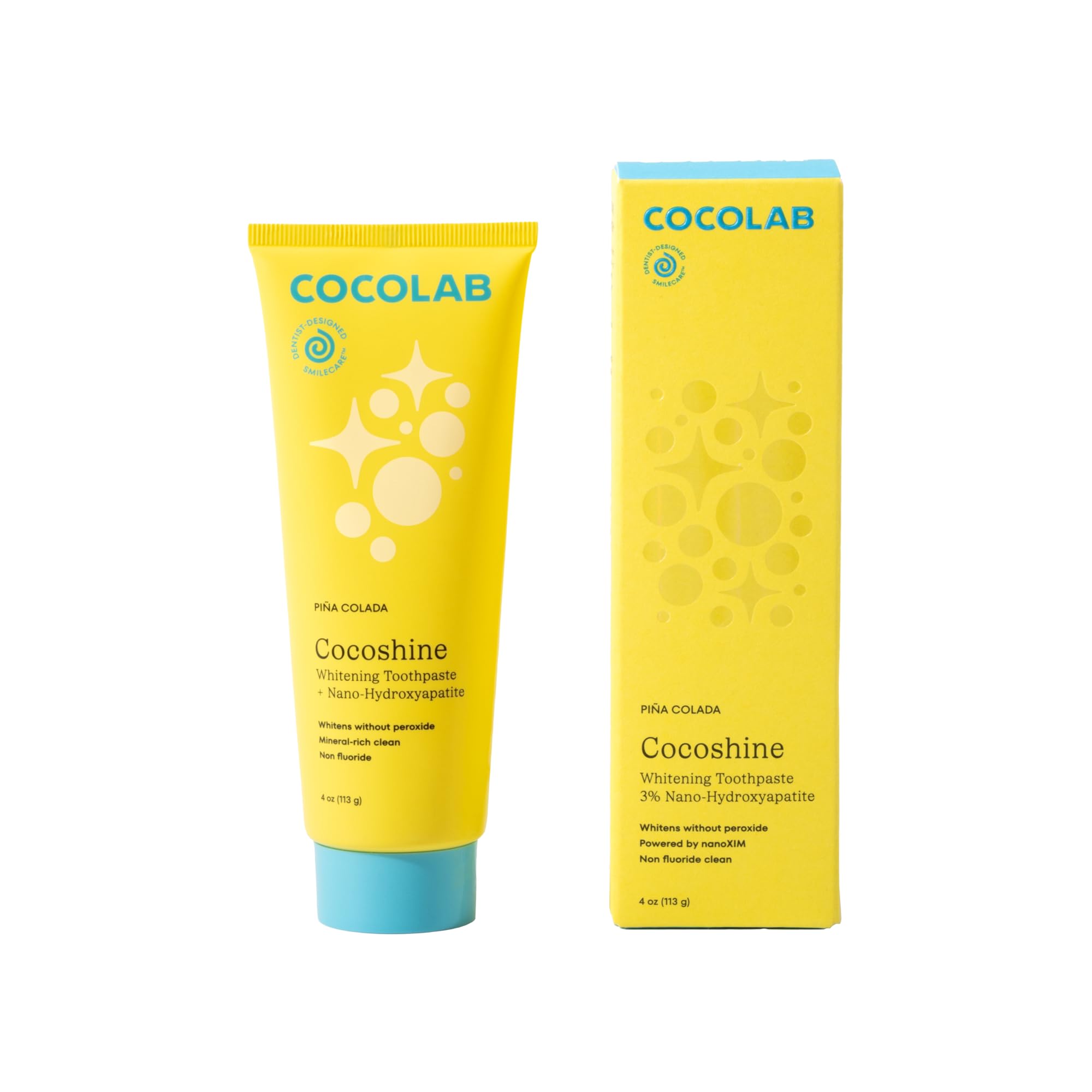Cocoshine pasta blanqueadora: enfoque en blanqueamiento suave del esmalte