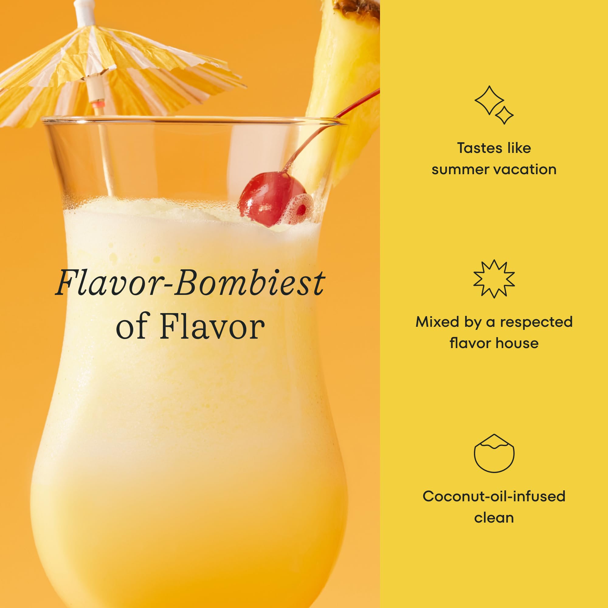 Cocoshine sabor Piña Colada: frescura diaria sin irritación
