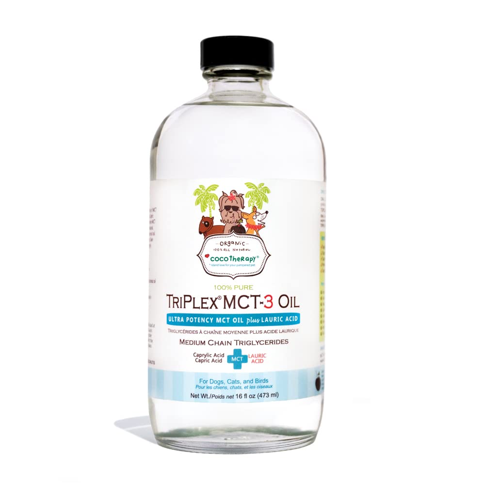 CocoTherapy Triplex MCT-3: botella para energía rápida durante entrenamientos caninos