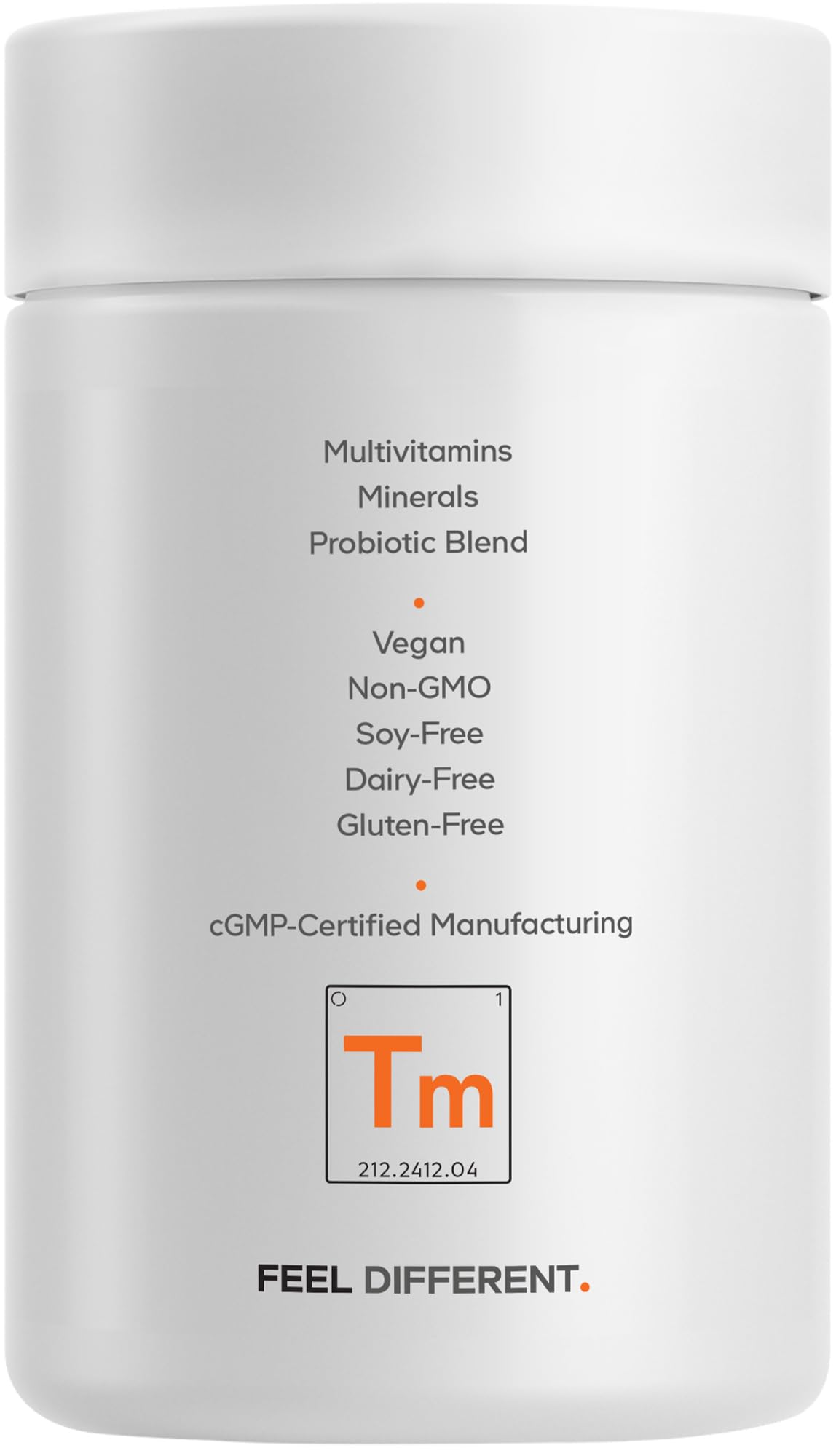 Codeage multivitaminas, fabricación en USA con control cGMP para calidad.