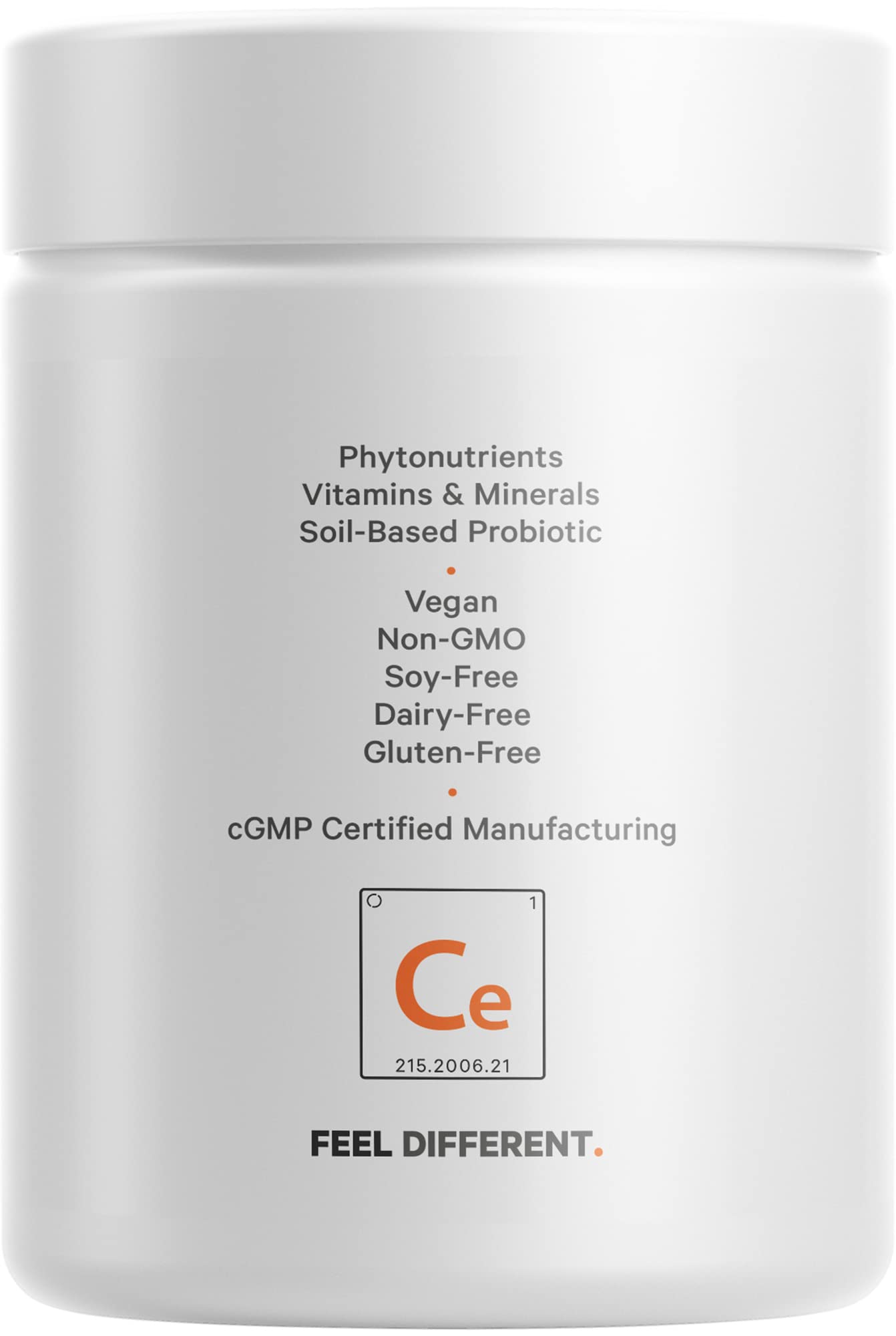 Codeage Clearhead ingredientes naturales adicionales para uso diario.