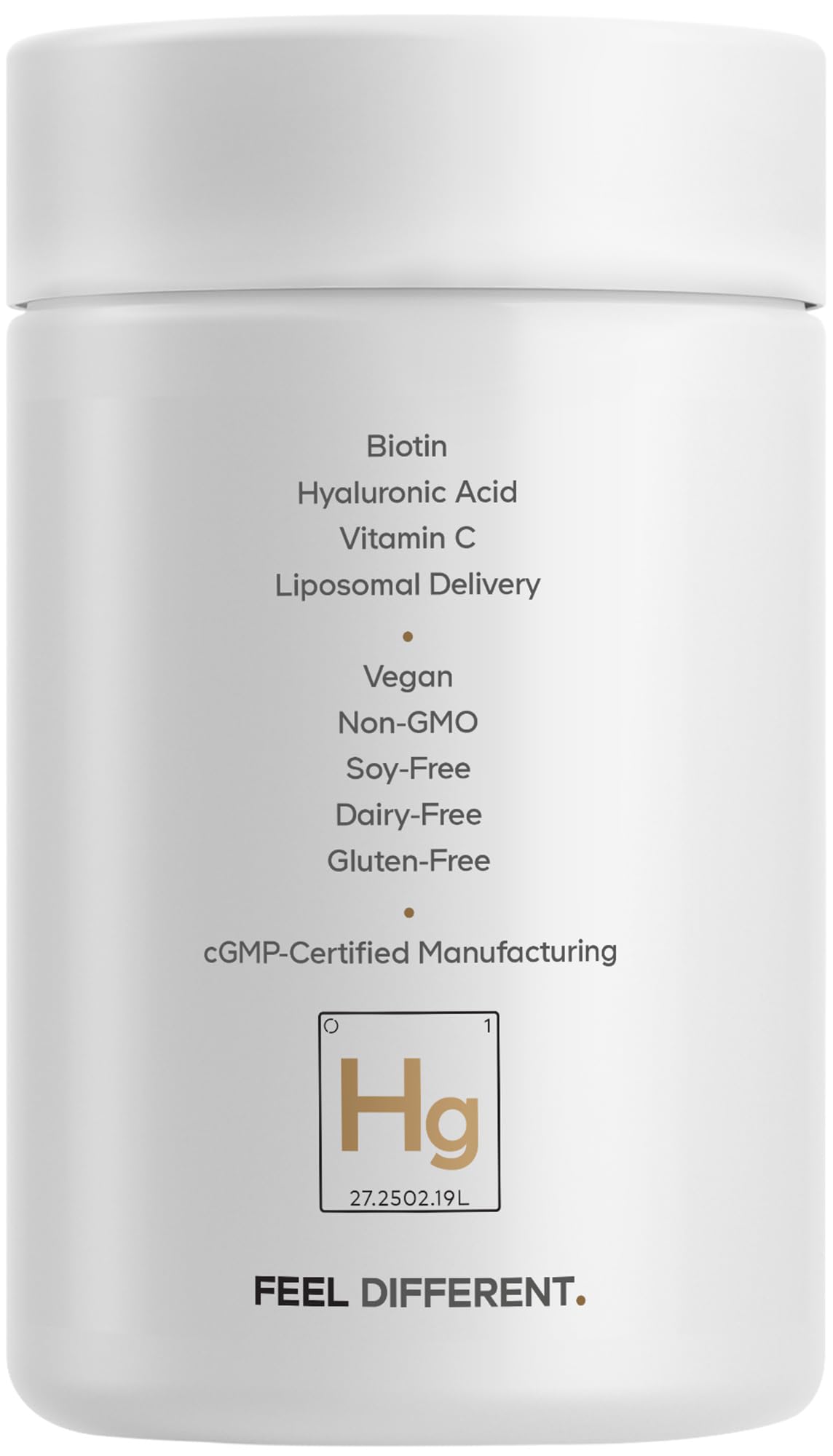 Codeage Hair Growth Smooth Skin Max uso diario cápsula