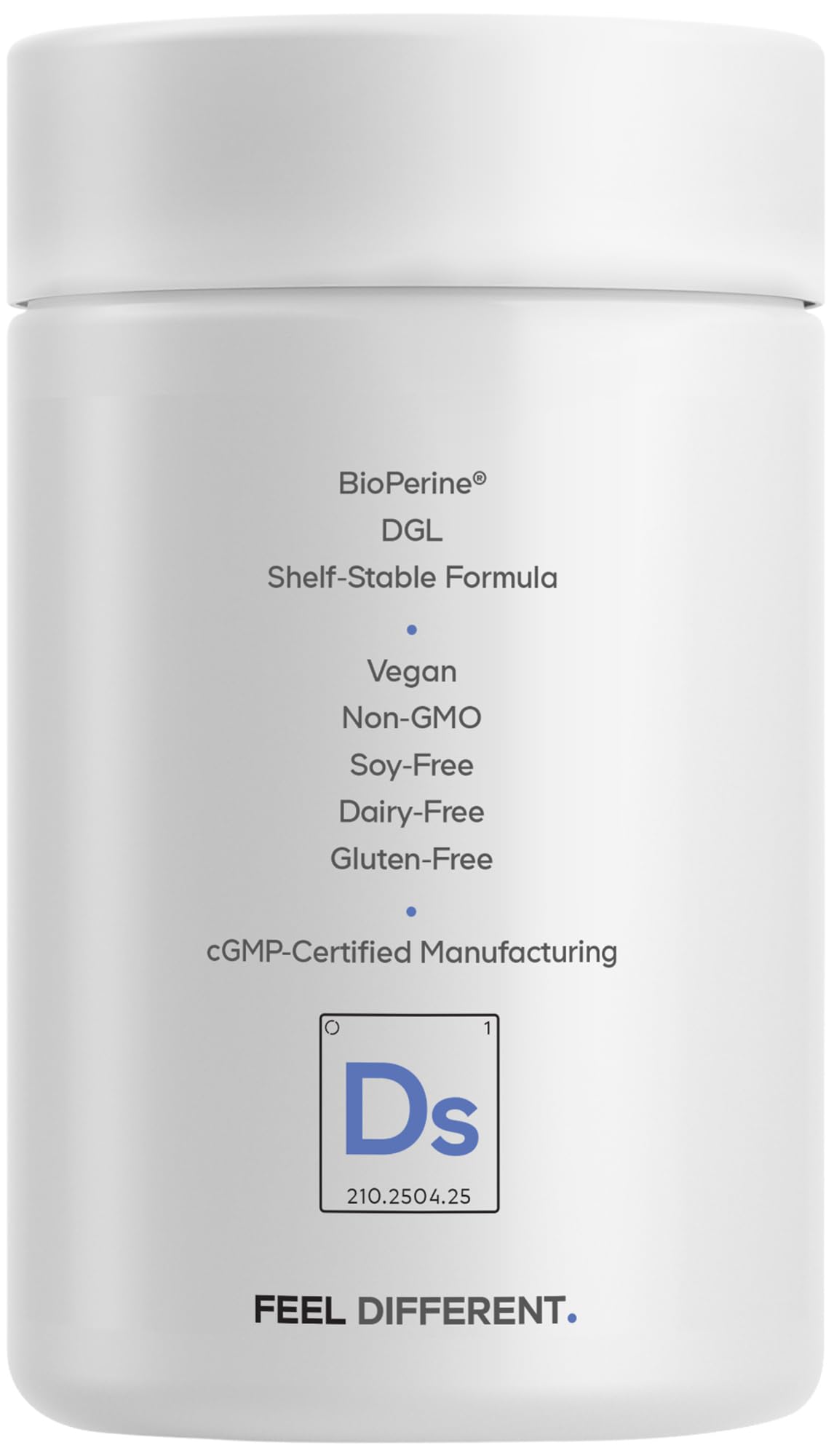 Codeage Daily Synbiotic, ingredientes clave visibles, puede apoyar la salud digestiva diaria