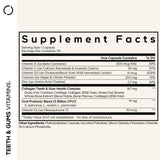 Codeage cápsulas de dientes y encías: probióticos para equilibrio bucal