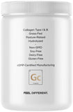 Codeage GLP-1 Collagen Polvo, libre de gluten, apto para diversas dietas.
