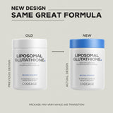 Presentación en cápsulas Codeage Glutatión Liposomado 1000 mg